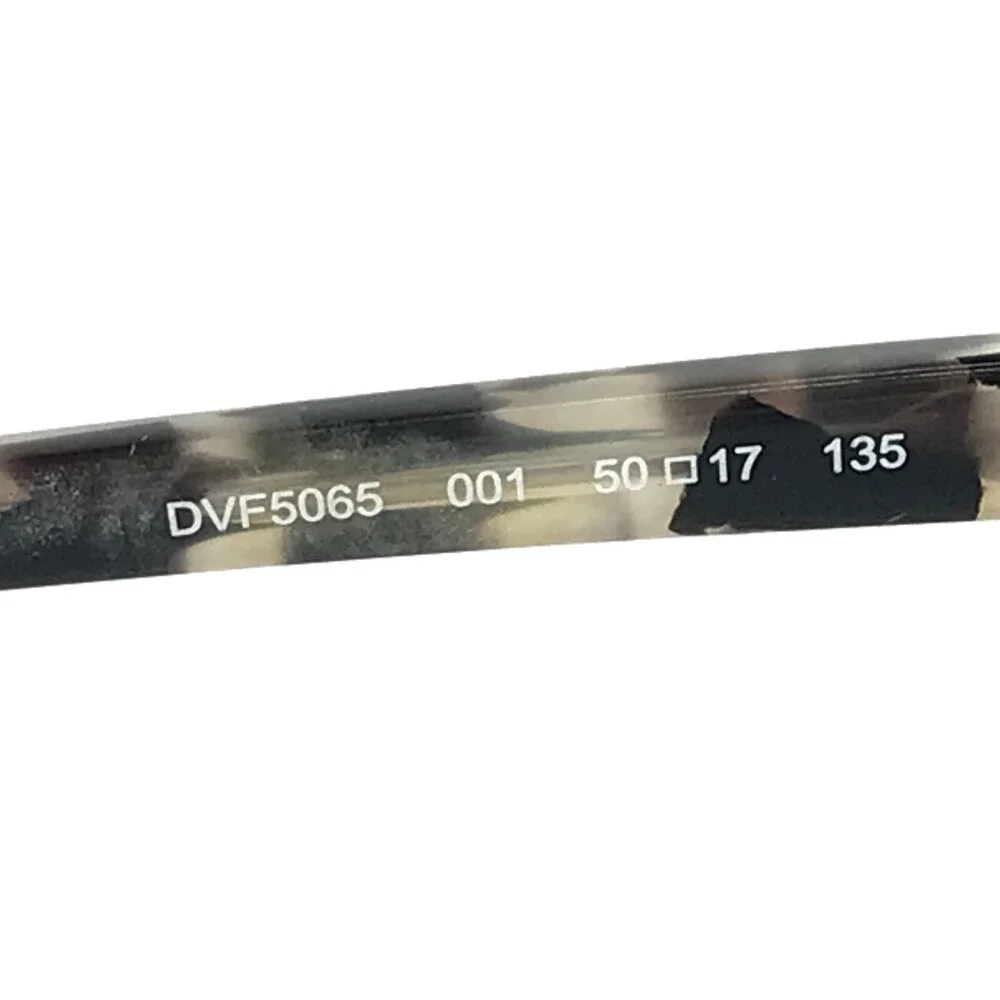 Diane Von Furstenberg Eyeglasses Frames DVF5065 001 Black Tortoise 50-17-135